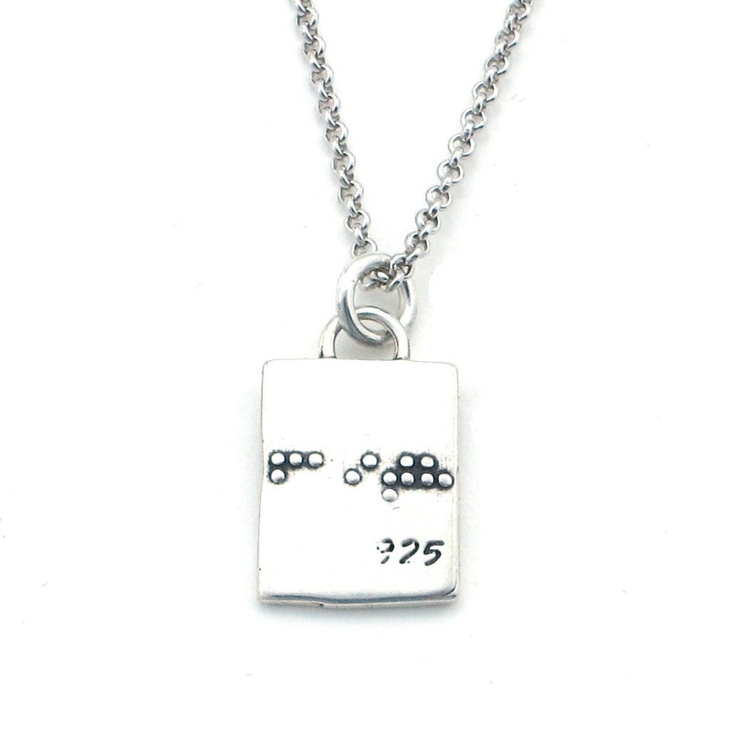 Faith Braille Necklace-B01 - Kevin N Anna