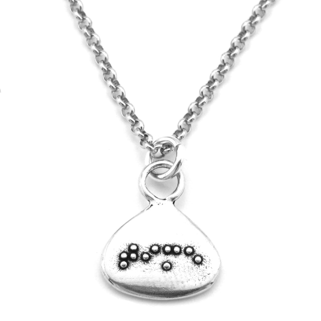 Time Braille Necklace-B21 - Kevin N Anna