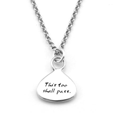 Courage Braille Necklace-B22