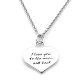 Love Braille Necklace-B23 - Kevin N Anna