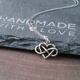 Infinity Heart Necklace-C11 - Kevin N Anna