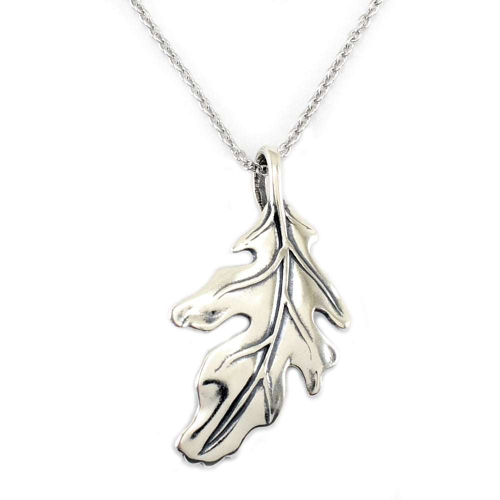 Oak leaf necklace-Large-73614