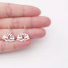 Lotus Earrings-C38E