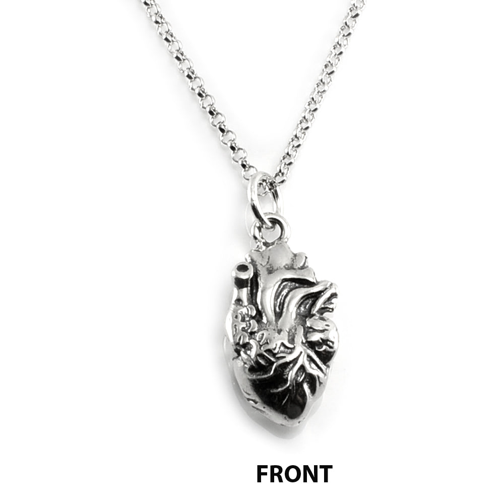 Heart Necklace (3D Anatomical) -C42 - Kevin N Anna
