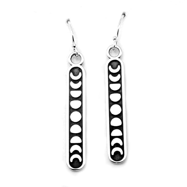 Moon Phase Earrings-C51E