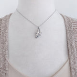 Oak leaf necklace-Large-C95 - Kevin N Anna