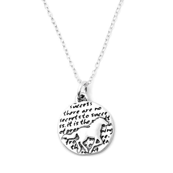 Horse Necklace (Success)-D02SM - Kevin N Anna