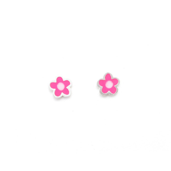 Flower Stud Earrings-FL - Kevin N Anna