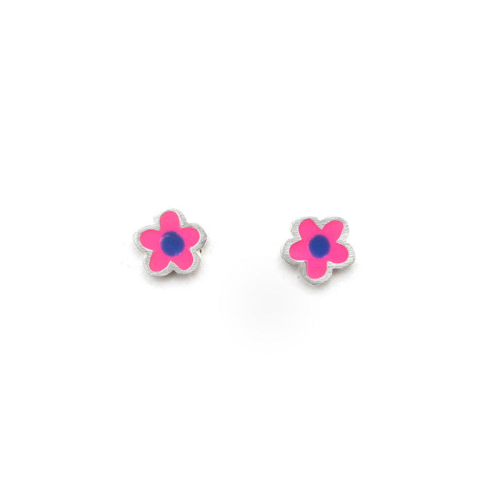 Flower Stud Earrings-FL - Kevin N Anna