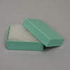 Teal blue cotton filled boxes - Kevin N Anna