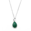 Emerald Onyx Necklace-15079 - Kevin N Anna