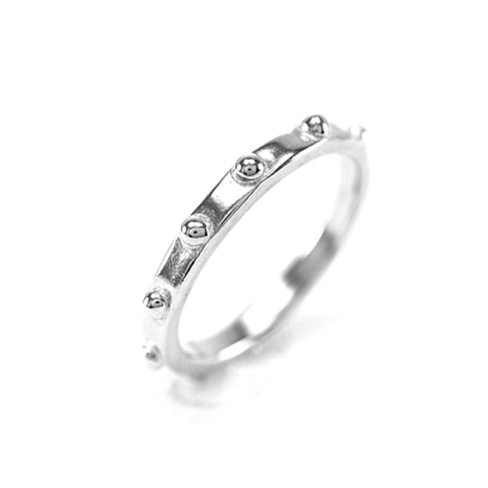 Ring Engagement Rosary Silver 925 Golden for Men's or Women's Faith  Religious | eBay