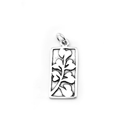 Oak leaf necklace-1088