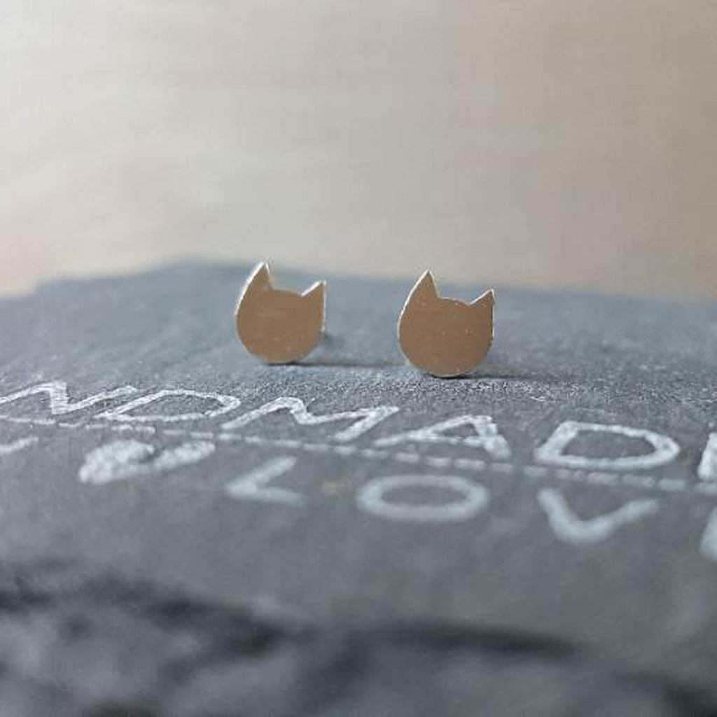 Cat Earrings-V15 - Kevin N Anna