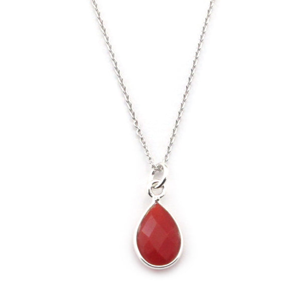 Carnelian Necklace-15078 - Kevin N Anna