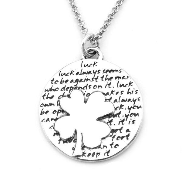 Clover Necklace (Luck)-D05 - Kevin N Anna