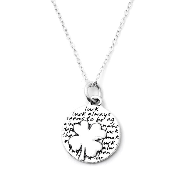 Clover Necklace (Luck)-D05SM - Kevin N Anna
