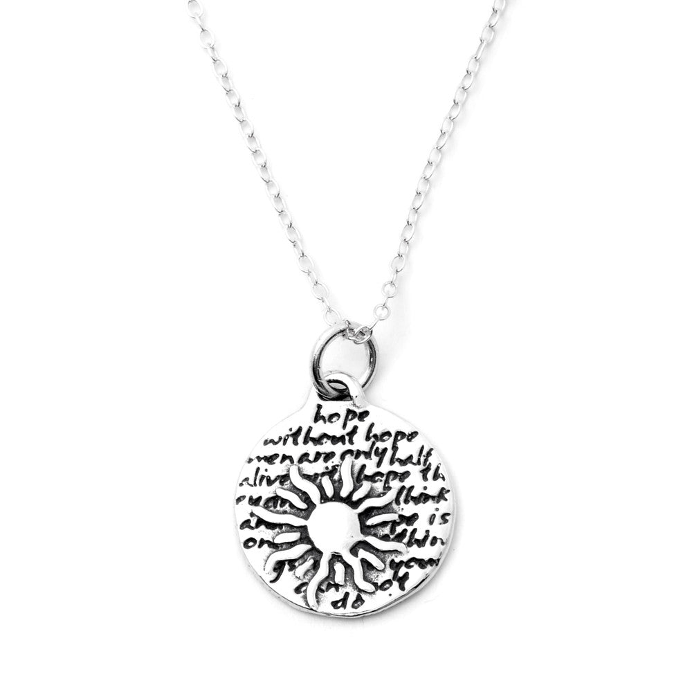 Sun Necklace (Hope)-D07SM - Kevin N Anna