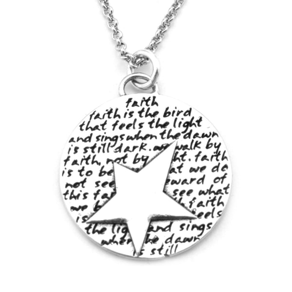 Star Necklace (Faith)-D08 - Kevin N Anna