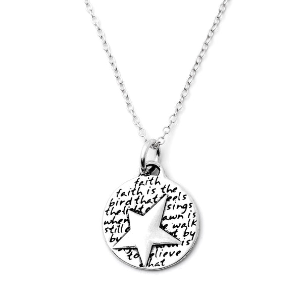Star Necklace (Faith)-D08SM - Kevin N Anna