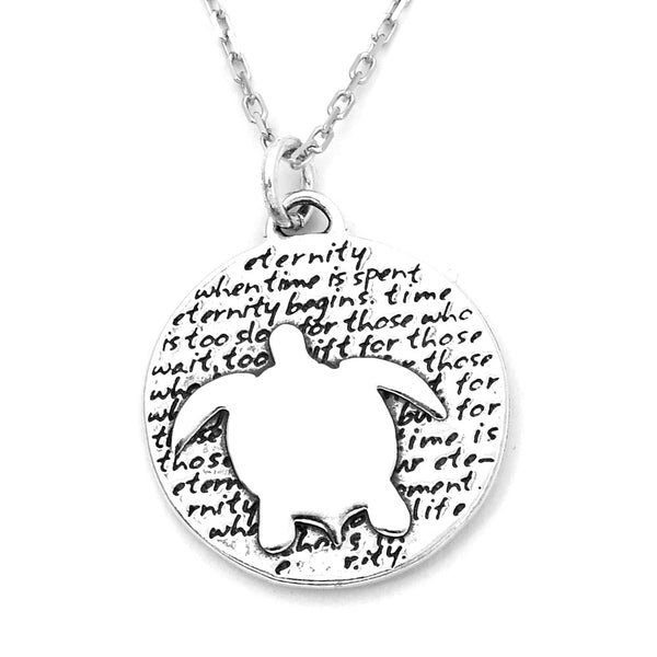 Turtle Necklace (Eternity)-D100 - Kevin N Anna