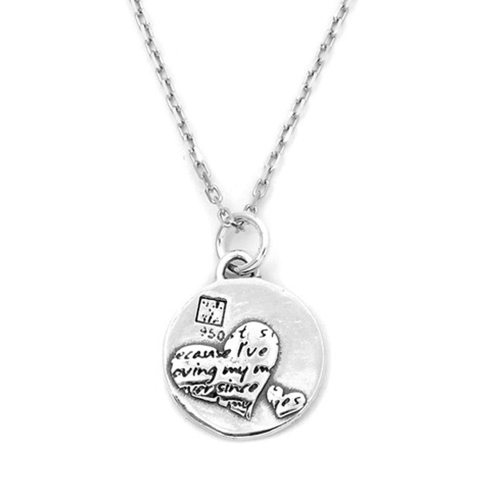 Two Hearts Necklace (Mother Love)-D101SM - Kevin N Anna