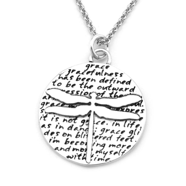 Dragonfly Necklace  (Grace)-D34 - Kevin N Anna
