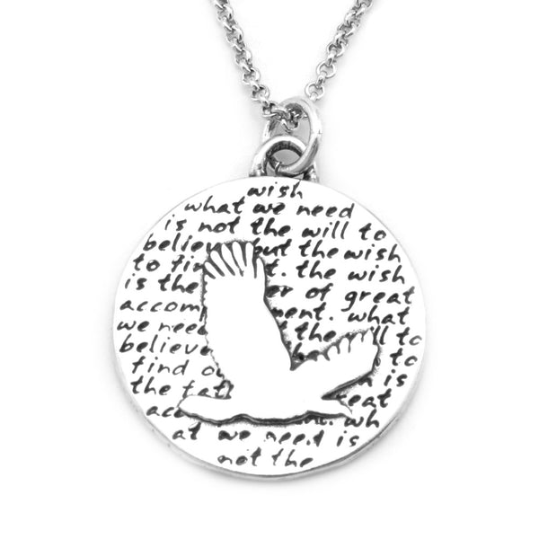 Eagle Necklace (Wish)-D35 - Kevin N Anna