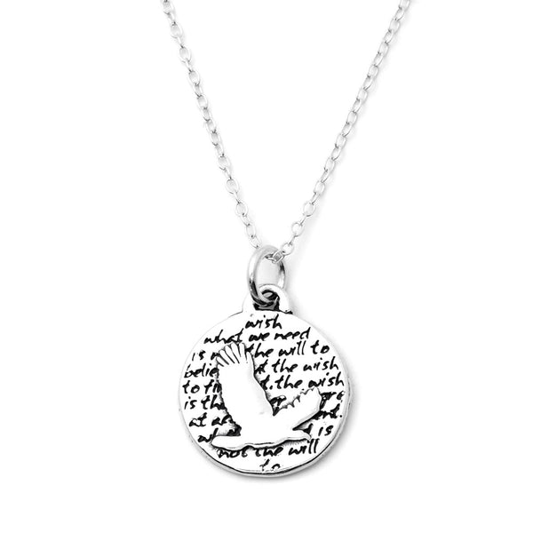 Eagle Necklace (Wish)-D35SM - Kevin N Anna
