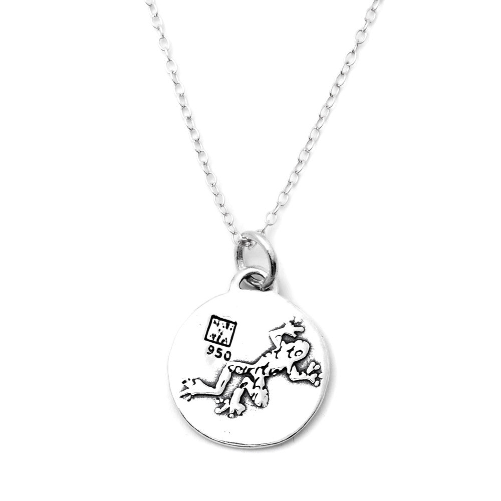 Frog Necklace (Healing)-D37SM - Kevin N Anna