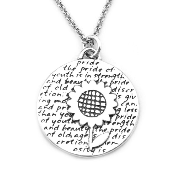 Sunflower Necklace (Pride)-D42 - Kevin N Anna