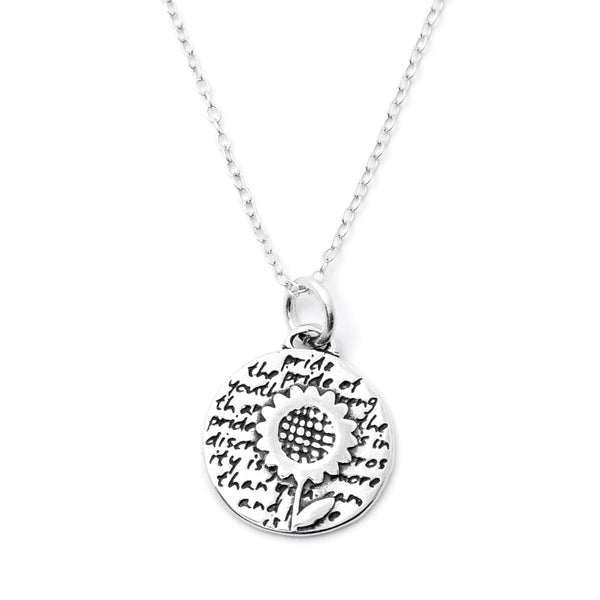 Sunflower Necklace (Pride)-D42SM - Kevin N Anna