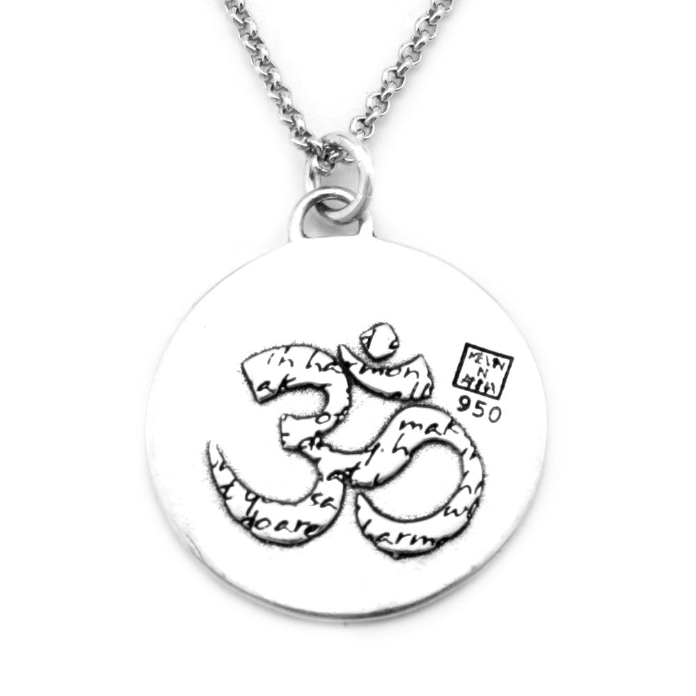 OM Necklace (Harmony)-D52 - Kevin N Anna