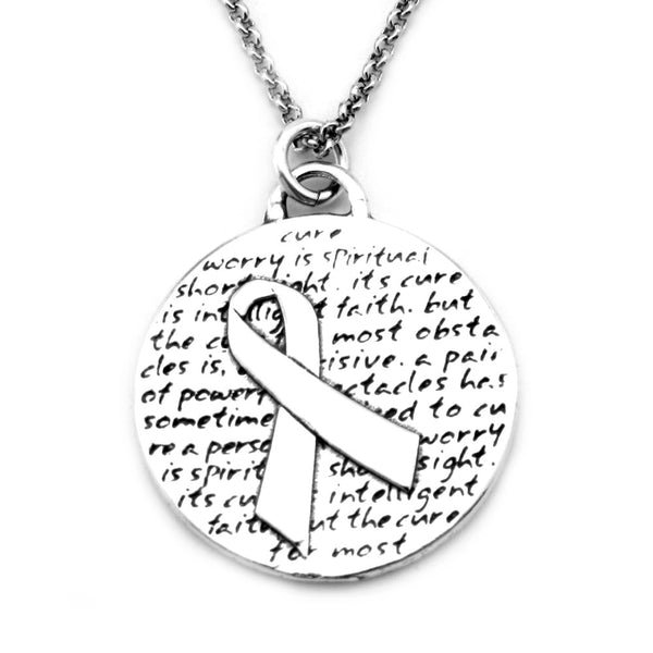 Ribbon Necklace (Cure)-D60 - Kevin N Anna