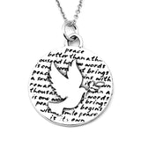 Dove Necklace (Peace)-D72 - Kevin N Anna