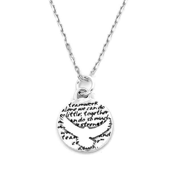 Sea Hawk Necklace (Teamwork)-D93SM - Kevin N Anna
