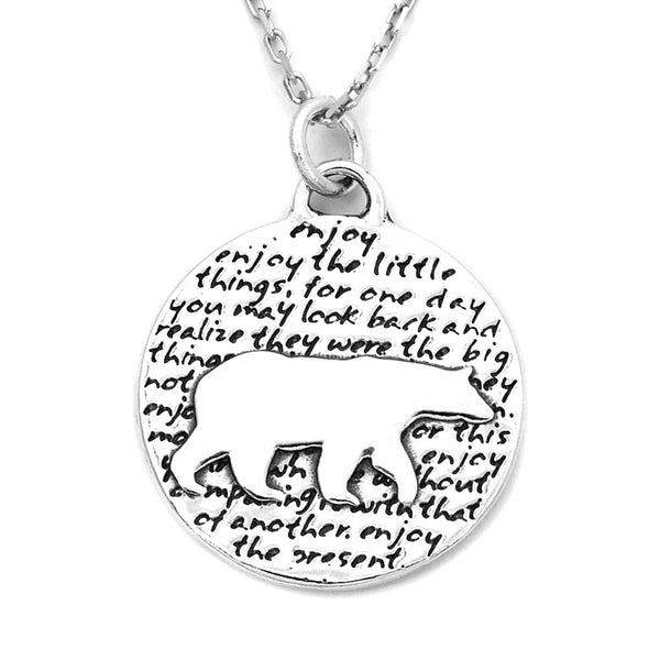 Bear Necklace (Enjoy)-D97 - Kevin N Anna