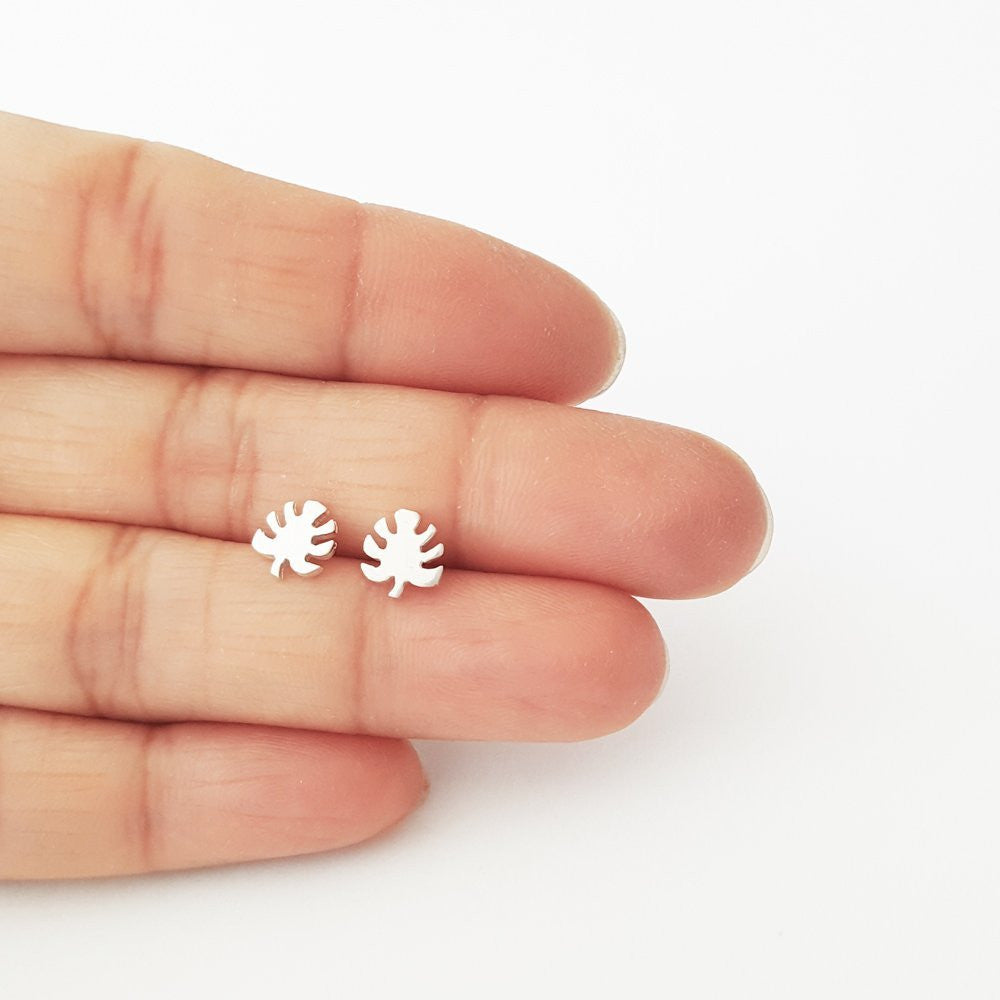 Leaf Earrings-FT55 - Kevin N Anna