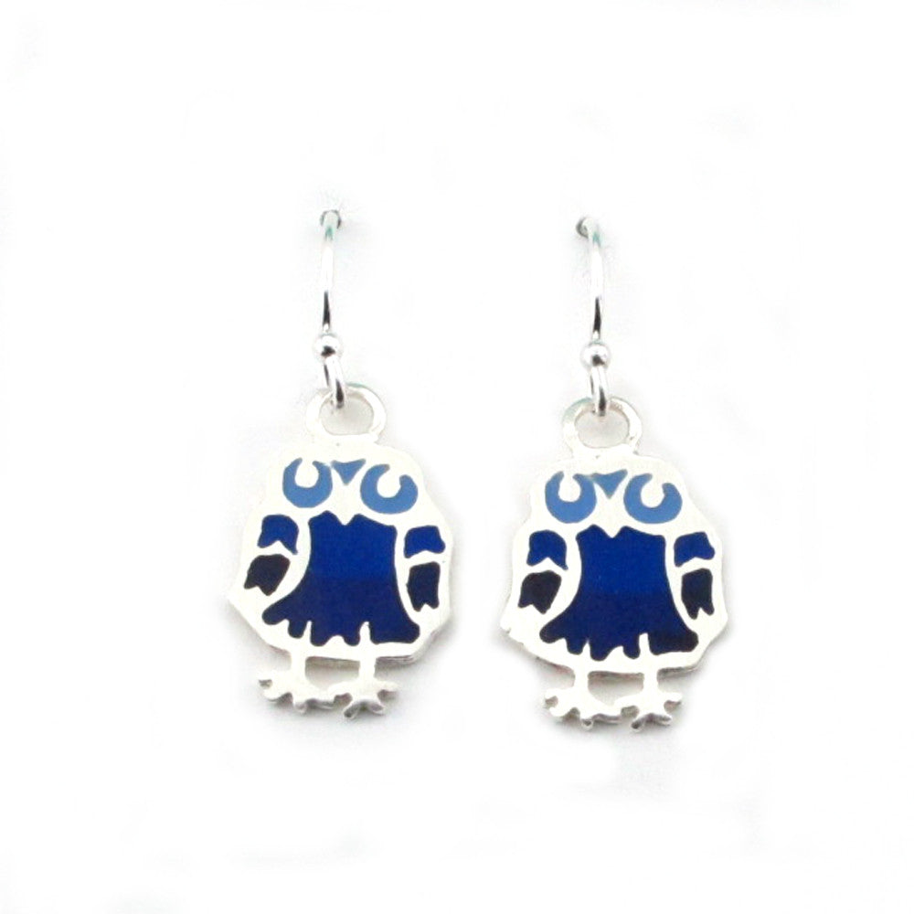 Owl Earrings-T8855E - Kevin N Anna