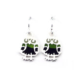 Owl Earrings-T8855E - Kevin N Anna