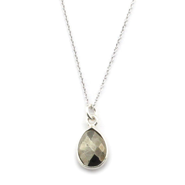 Pyrite Necklace-15082 - Kevin N Anna