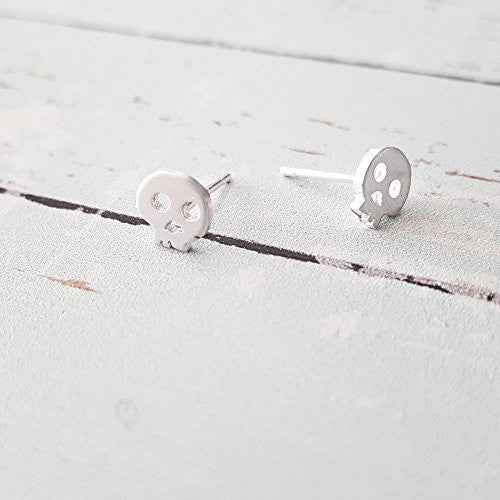 Skull Earrings-FT52 - Kevin N Anna