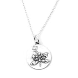 Lotus Necklace (Self-confidence)-D12SM - Kevin N Anna